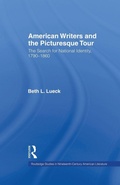 Cover: American Writers and the Picturesque Tour - Routledge