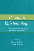 Cover: Personal Epistemology - Routledge