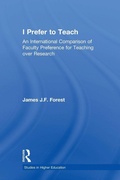 Cover: I Prefer to Teach - Routledge