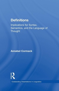 Abbildung von: Definitions - Routledge