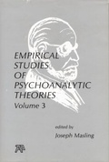 Bild: Empirical Studies of Psychoanalytic Theories, V. 3 - Routledge