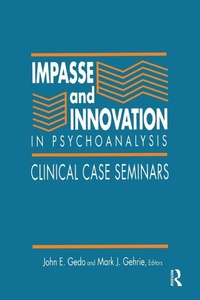 Enlarge image Cover: Impasse and Innovation in Psychoanalysis - Routledge