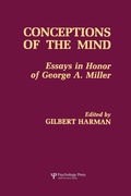 Cover: Conceptions of the Human Mind - Psychology Press Ltd