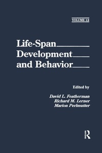 Enlarge image Cover: Life-Span Development and Behavior - Routledge
