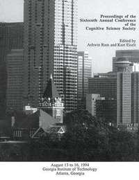 Abbildung von: Proceedings of the Sixteenth Annual Conference of the Cognitive Science Society - Psychology Press Ltd