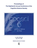 Cover: Proceedings of the Eighteenth Annual Conference of the Cognitive Science Society - Routledge