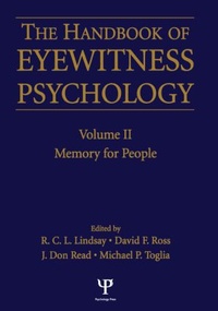 Abbildung von: Handbook Of Eyewitness Psychology 2 Volume Set - Routledge