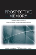 Cover: Prospective Memory - Psychology Press Ltd