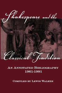 Enlarge image Cover: Shakespeare and the Classical Tradition - Routledge