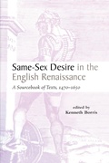 Cover: Same-Sex Desire in the English Renaissance - Routledge