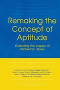 Cover: Remaking the Concept of Aptitude - Routledge