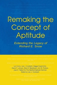 Enlarge image Cover: Remaking the Concept of Aptitude - Routledge