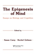 Cover: The Epigenesis of Mind - Psychology Press Ltd