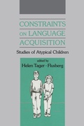 Cover: Constraints on Language Acquisition - Psychology Press Ltd