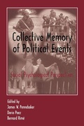 Cover: Collective Memory of Political Events - Psychology Press Ltd