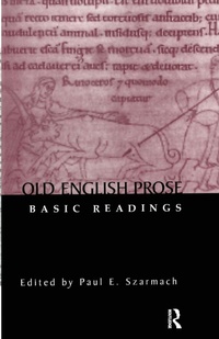 Enlarge image Cover: Old English Prose - Routledge