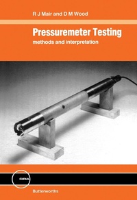 Enlarge image Cover: Pressuremeter Testing - Butterworth-Heinemann