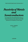 Cover: Passivity of Metals and Semiconductors - Elsevier