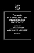 Cover: Progress in Psychobiology and Physiological Psychology - Academic Press