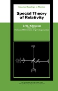 Cover: Special Theory of Relativity - Elsevier