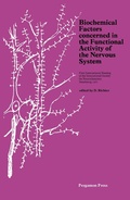 Cover: Biochemical Factors Concerned in the Functional Activity of the Nervous System - Elsevier