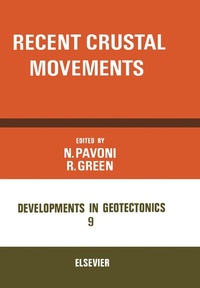 Enlarge image Cover: Recent Crustal Movements - Elsevier