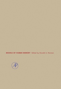 Enlarge image Cover: Models of Human Memory - Academic Press