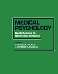 Cover: Medical Psychology - Academic Press