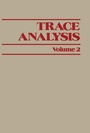 Cover: Trace Analysis - Academic Press