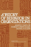 Cover: A Theory of Behavior in Organizations - Academic Press