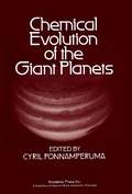 Cover: Chemical Evolution of the Giant Planets - Academic Press