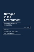 Cover: Nitrogen Behavior in Field Soil - Academic Press