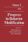 Cover: Progress in Behavior Modification - Academic Press