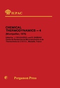 Cover: Chemical Thermodynamics - Elsevier