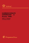 Cover: Carbohydrate Chemistry-8 - Elsevier