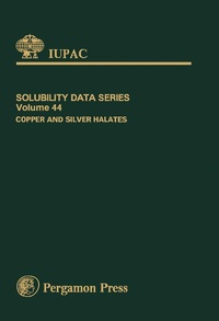 Enlarge image Cover: Copper and Silver Halates - Elsevier