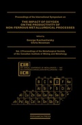 Cover: Proceedings of the Metallurgical Society of the Canadian Institute of Mining and Metallurgy - Elsevier
