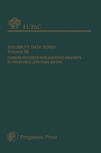 Abbildung von: Carbon Dioxide in Non-aqueous Solvents at Pressures Less Than 200 KPA - Elsevier