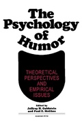 Cover: The Psychology of Humor - Academic Press