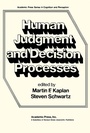 Cover: Human Judgement and Decision Processes - Academic Press