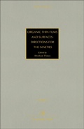 Cover: Organic Thin Films and Surfaces: Directions for The Nineties - Academic Press