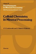 Cover: Colloid Chemistry in Mineral Processing - Elsevier