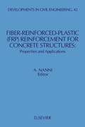 Cover: Fiber-Reinforced-Plastic (FRP) Reinforcement for Concrete Structures - Elsevier