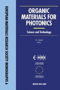 Cover: Organic Materials for Photonics - Elsevier