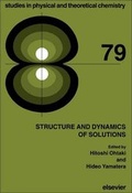 Cover: Structure and Dynamics of Solutions - Elsevier
