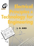 Cover: Electrical Principles and Technology for Engineering - Butterworth-Heinemann