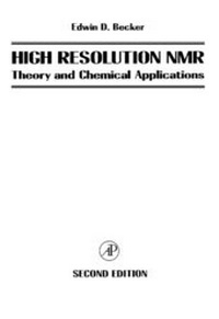 Abbildung von: High Resolution NMR - Academic Press
