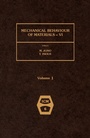 Cover: Mechanical Behaviour of Materials - VI - Elsevier