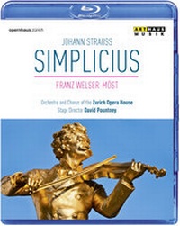 Enlarge image Cover: Strauß: Simplicius - Monarda Music