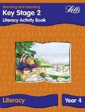 Cover: KS2 Literacy Activity Book: Year 4 - Letts Educational